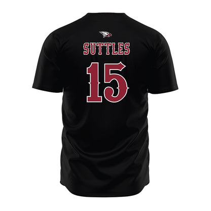 NCCU - NCAA Softball : Tyler Suttles - Black Jersey-1