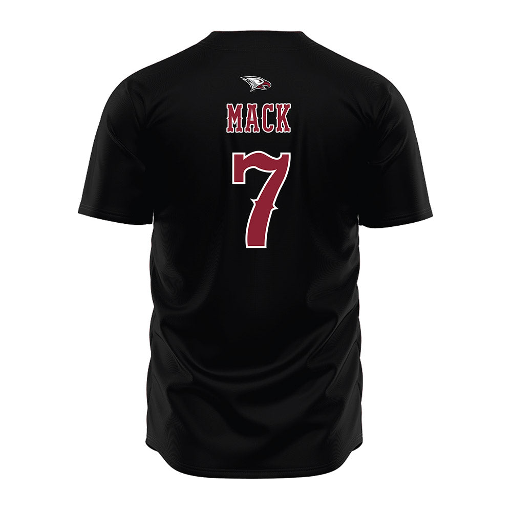 NCCU - NCAA Softball : Simone Mack - Black Jersey-1
