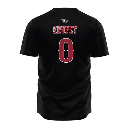 NCCU - NCAA Softball : Elana Krupey - Black Jersey-1