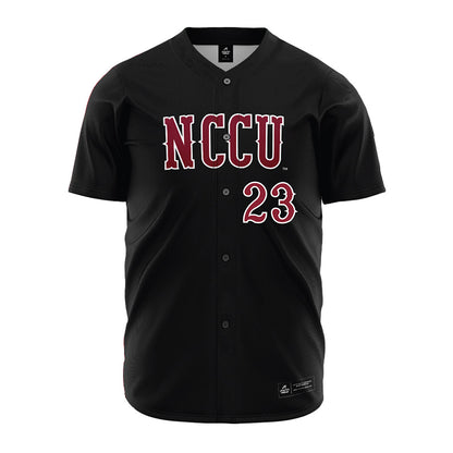 NCCU - NCAA Softball : Izabella Chavez - Black Jersey-0