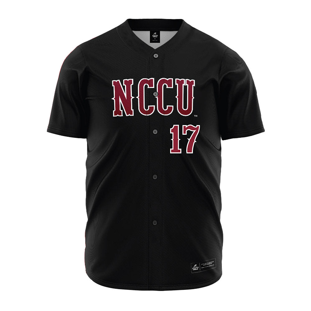 NCCU - NCAA Softball : Madeline Janssen - Black Jersey-0