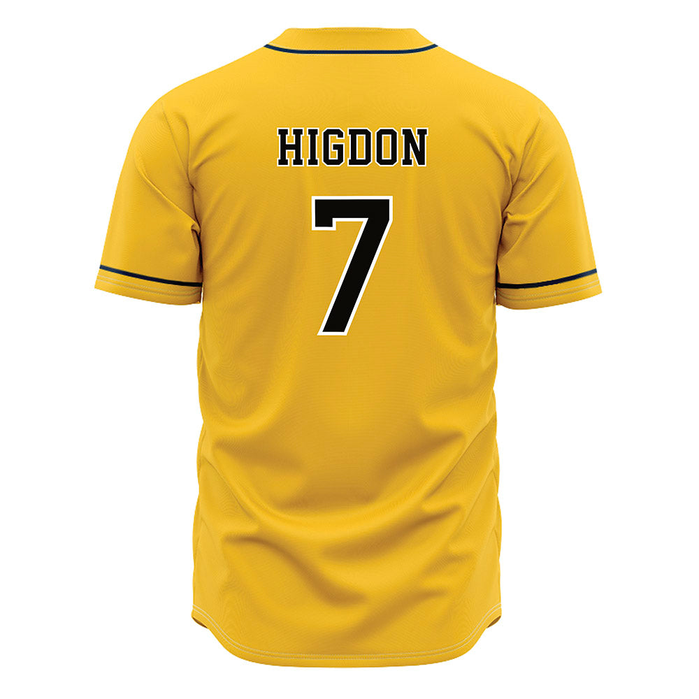 Southern Miss - NCAA Baseball : Ben Higdon - Gold Jersey