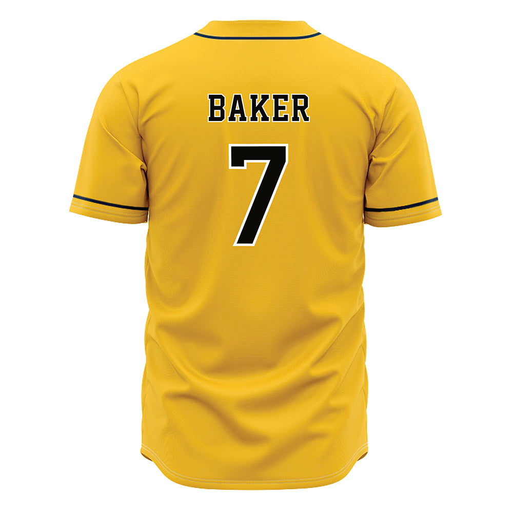 Southern Miss - NCAA Baseball : Cade Baker - Gold Jersey-1