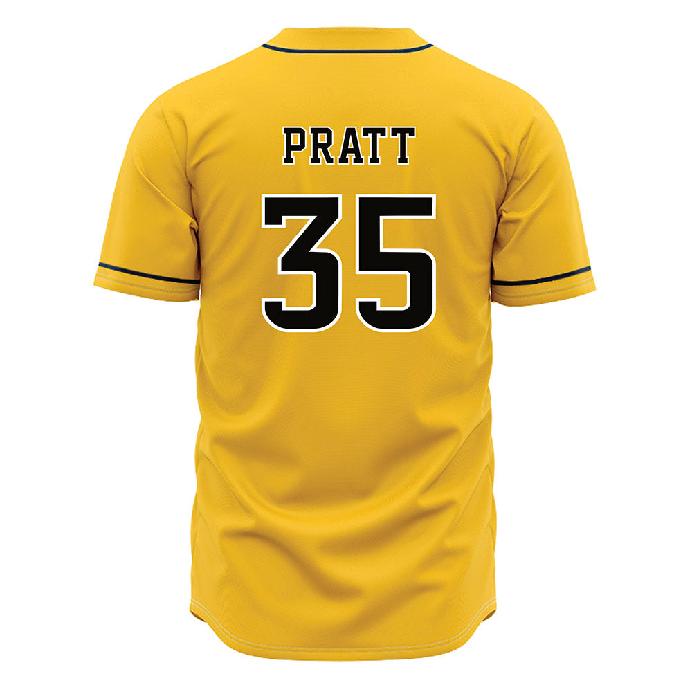 Southern Miss - NCAA Baseball : Logan Pratt - Gold Jersey