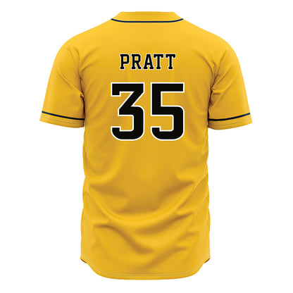 Southern Miss - NCAA Baseball : Logan Pratt - Gold Jersey