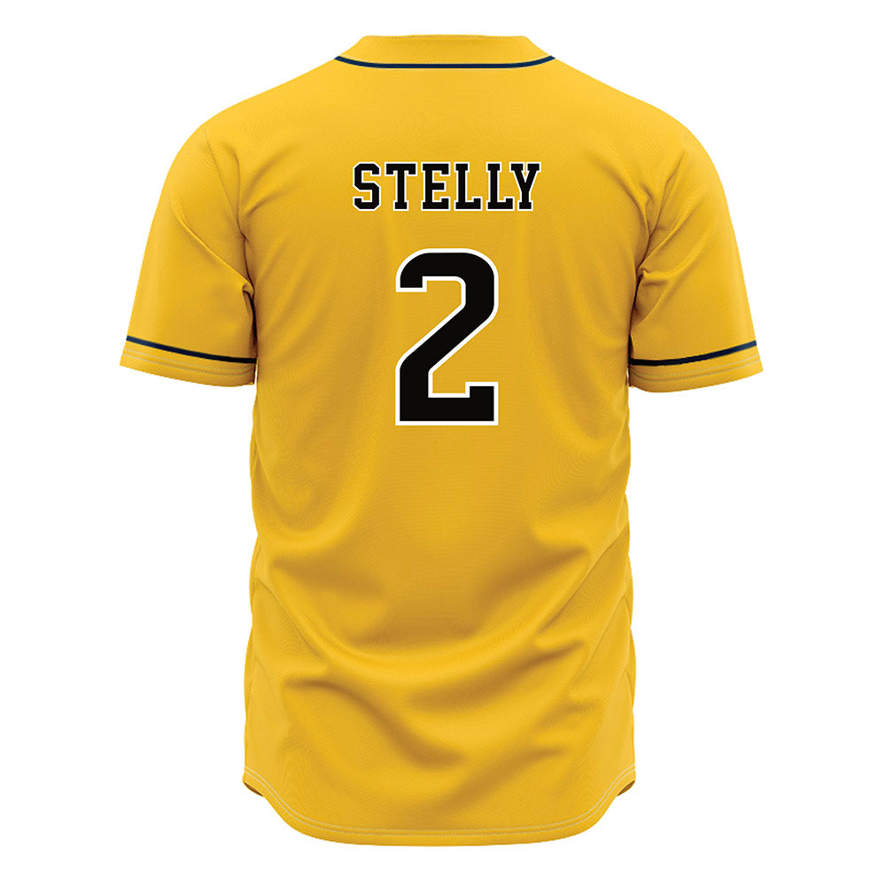 Southern Miss - NCAA Baseball : Caleb Stelly - Gold Jersey-1