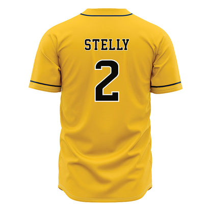 Southern Miss - NCAA Baseball : Caleb Stelly - Gold Jersey-1