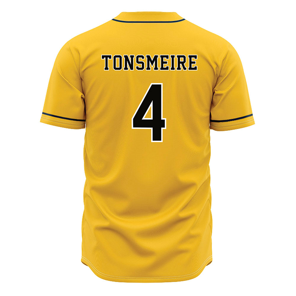 Southern Miss - NCAA Baseball : William Tonsmeire - Gold Jersey-1
