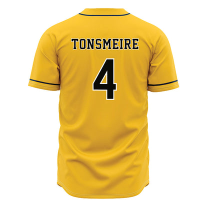 Southern Miss - NCAA Baseball : William Tonsmeire - Gold Jersey-1