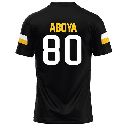 Southern Miss - NCAA Football : David Aboya - Black Football Jersey-1