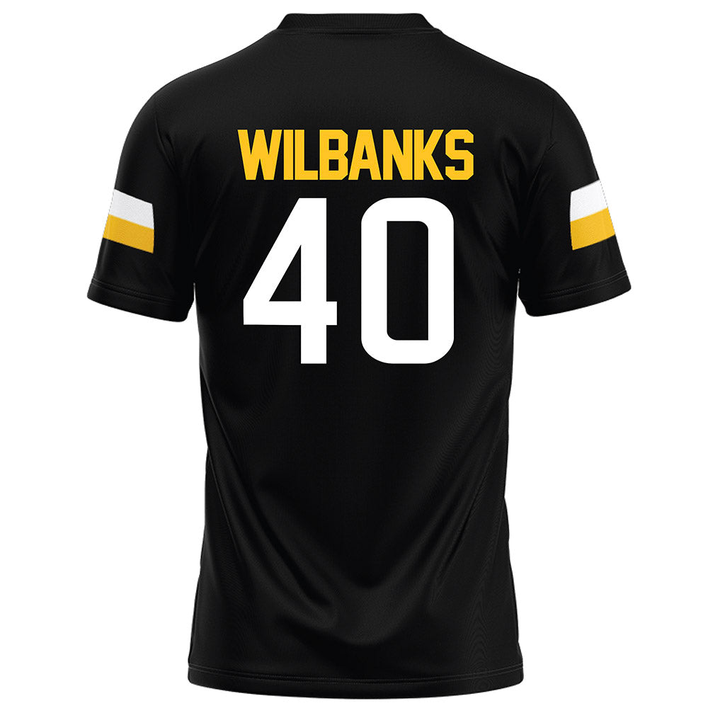 Southern Miss - NCAA Football : Creighton Wilbanks - Black Football Jersey-1
