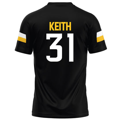 Southern Miss - NCAA Football : Zachariah Keith - Black Football Jersey-1