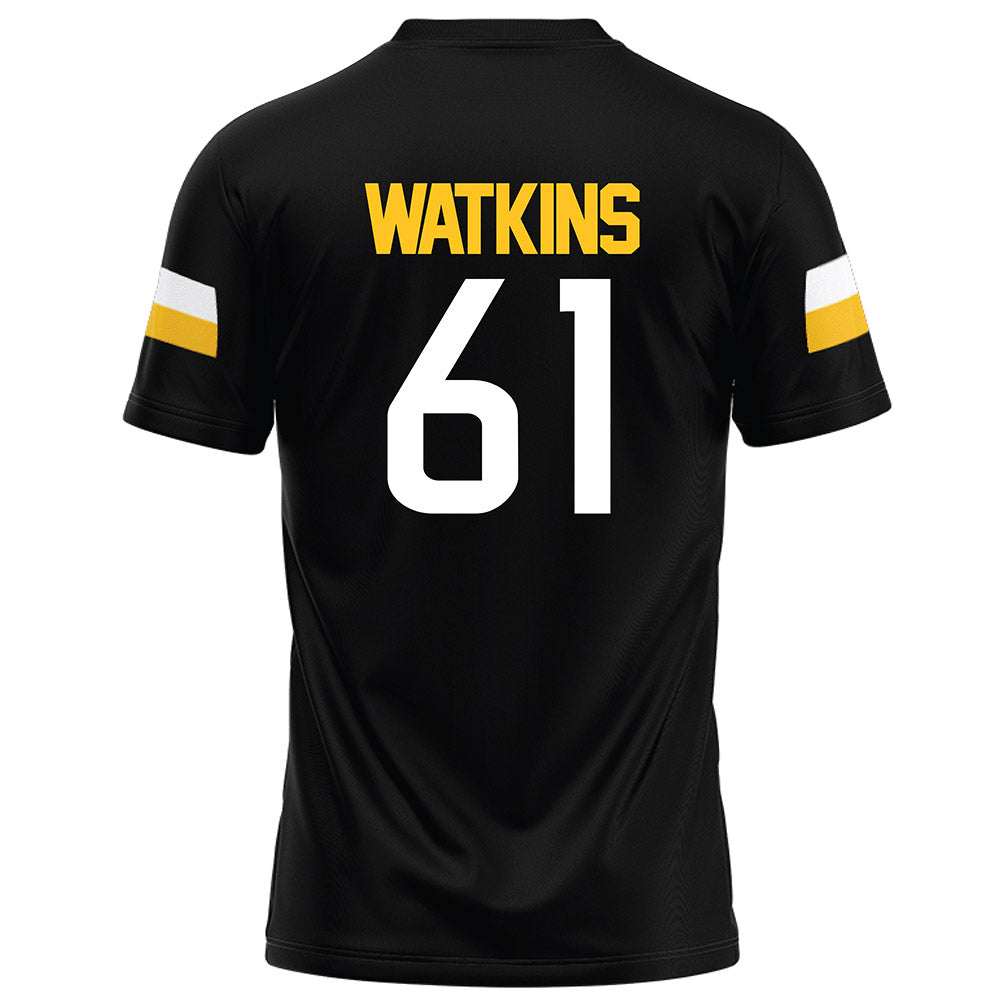 Southern Miss - NCAA Football : Kendrick Watkins - Black Football Jersey-1