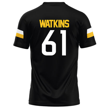 Southern Miss - NCAA Football : Kendrick Watkins - Black Football Jersey-1