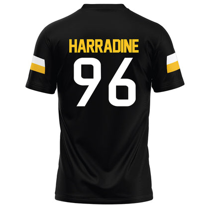 Southern Miss - NCAA Football : Reed Harradine - Black Football Jersey-1