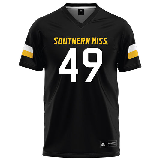 Southern Miss - NCAA Football : Bj Mitchell - Black Football Jersey-0