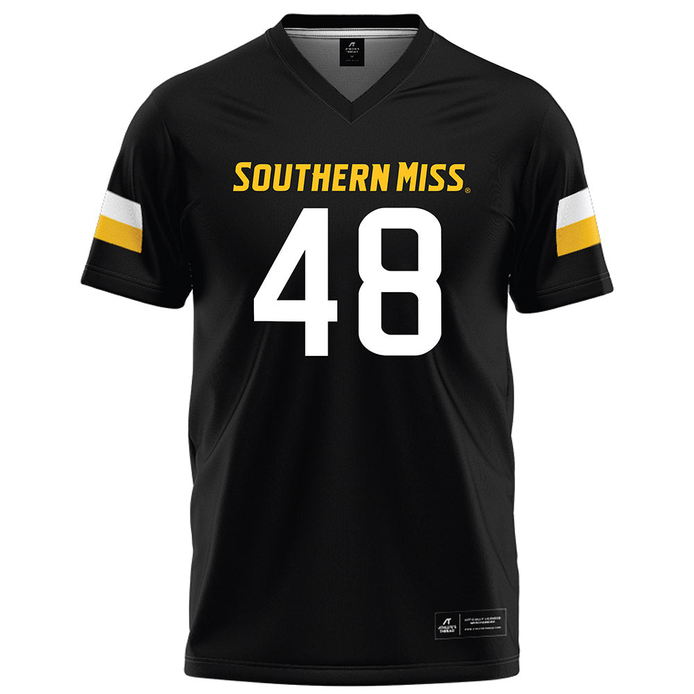 Southern Miss - NCAA Football : Colin Kapilovic - Black Football Jersey-0