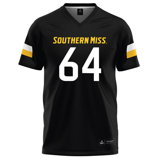 Southern Miss - NCAA Football : Camden Myers - Black Football Jersey-0