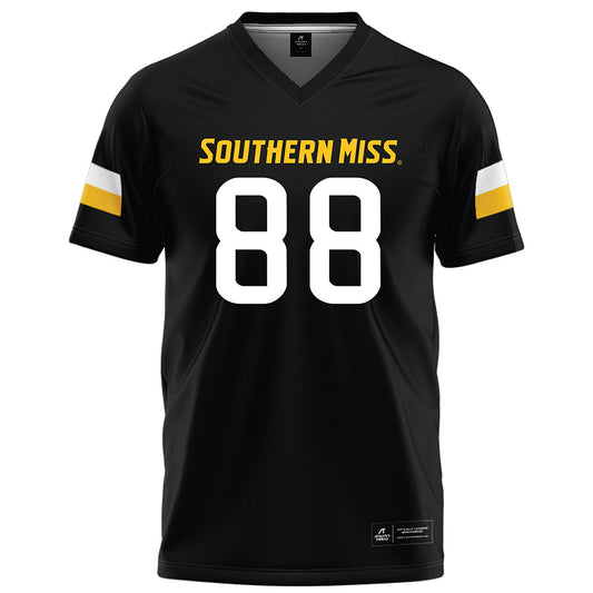 Southern Miss - NCAA Football : Christopher Stokes - Black Football Jersey-0