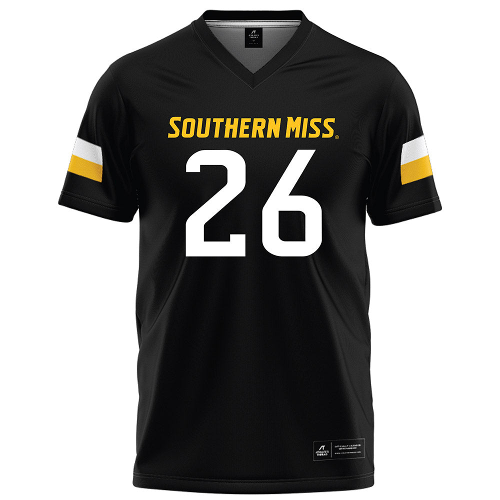 Southern Miss - NCAA Football : Baron Taylor - Black Football Jersey-0