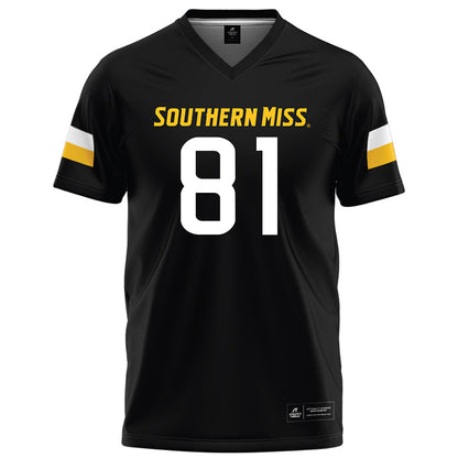 Southern Miss - NCAA Football : Preston Kilgore - Black Football Jersey-0