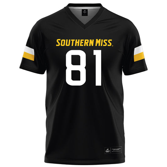 Southern Miss - NCAA Football : Preston Kilgore - Black Football Jersey-0