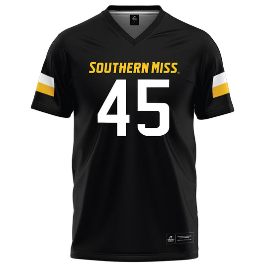 Southern Miss - NCAA Football : Caleb Bryant - Black Football Jersey-0