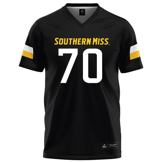 Southern Miss - NCAA Football : Christian Anderson - Black Football Jersey-0