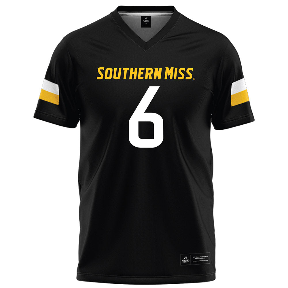 Southern Miss - NCAA Football : Jamarice Wilder - Black Football Jersey-0
