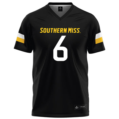 Southern Miss - NCAA Football : Jamarice Wilder - Black Football Jersey-0