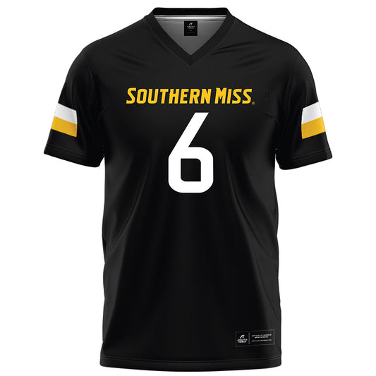 Southern Miss - NCAA Football : Jamarice Wilder - Black Football Jersey-0