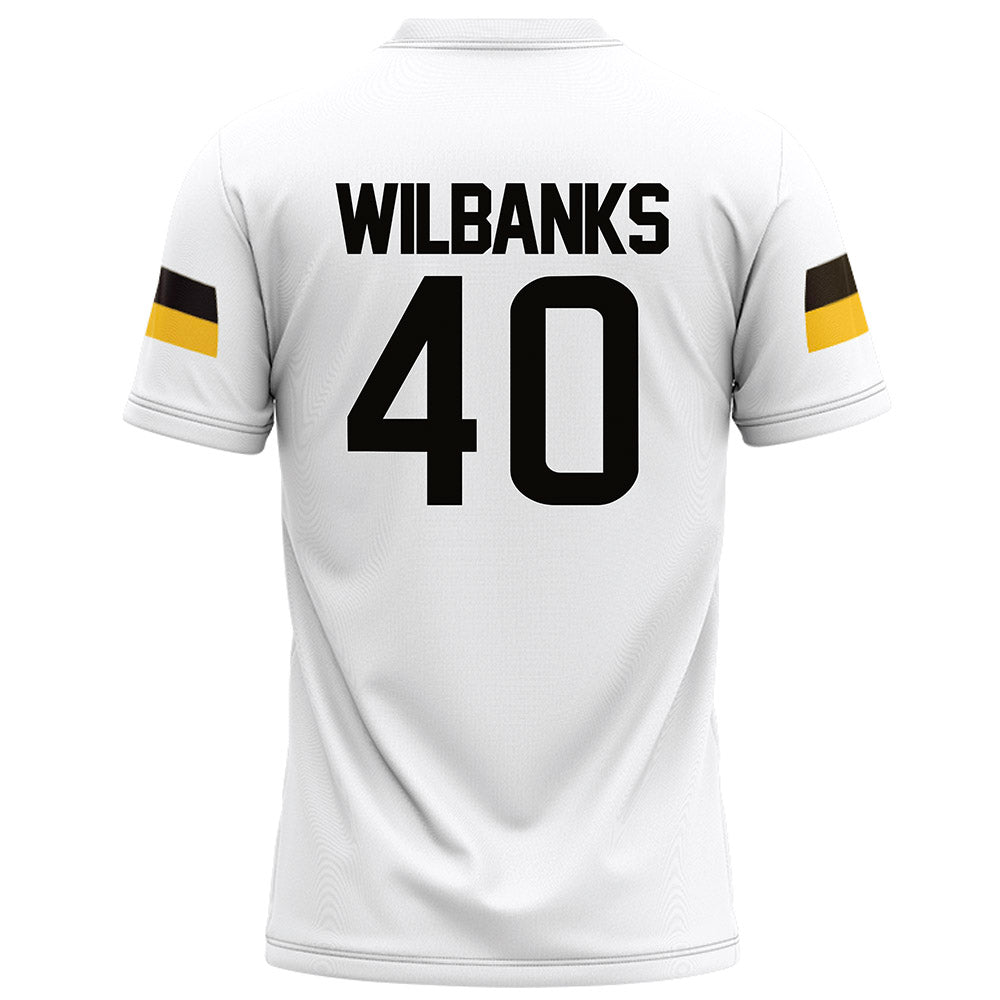 Southern Miss - NCAA Football : Creighton Wilbanks - White Football Jersey-1