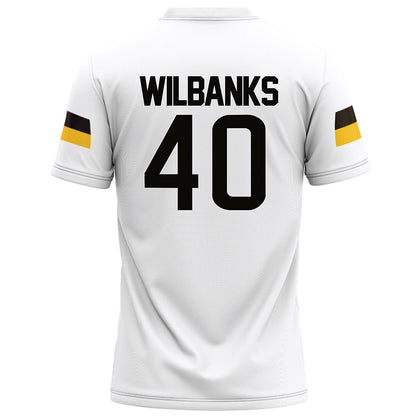 Southern Miss - NCAA Football : Creighton Wilbanks - White Football Jersey-1