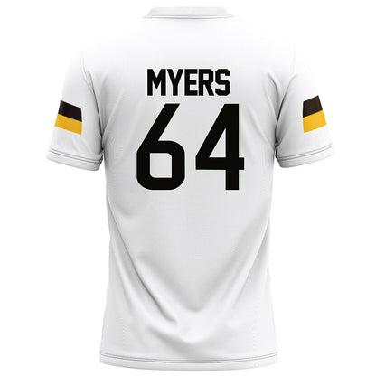 Southern Miss - NCAA Football : Camden Myers - White Football Jersey-1