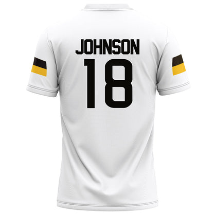 Southern Miss - NCAA Football : Jordan Johnson - White Football Jersey-1