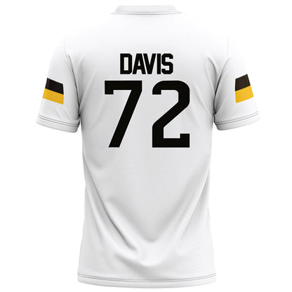 Southern Miss - NCAA Football : Jahmir Davis - White Football Jersey-1