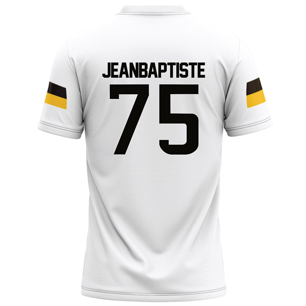 Southern Miss - NCAA Football : Casey Jeanbaptiste - White Football Jersey-1