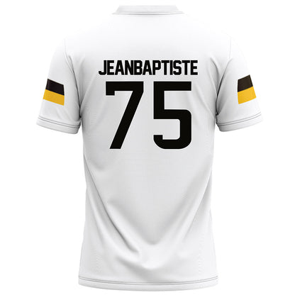Southern Miss - NCAA Football : Casey Jeanbaptiste - White Football Jersey-1