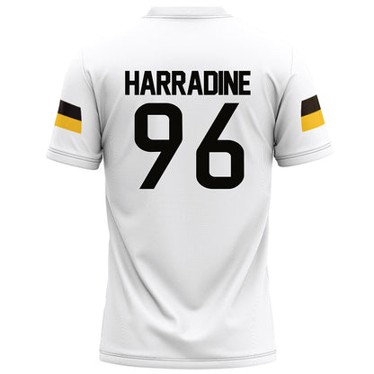 Southern Miss - NCAA Football : Reed Harradine - White Football Jersey-1