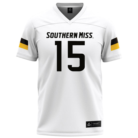 Southern Miss - NCAA Football : Hugh Price - White Football Jersey-0