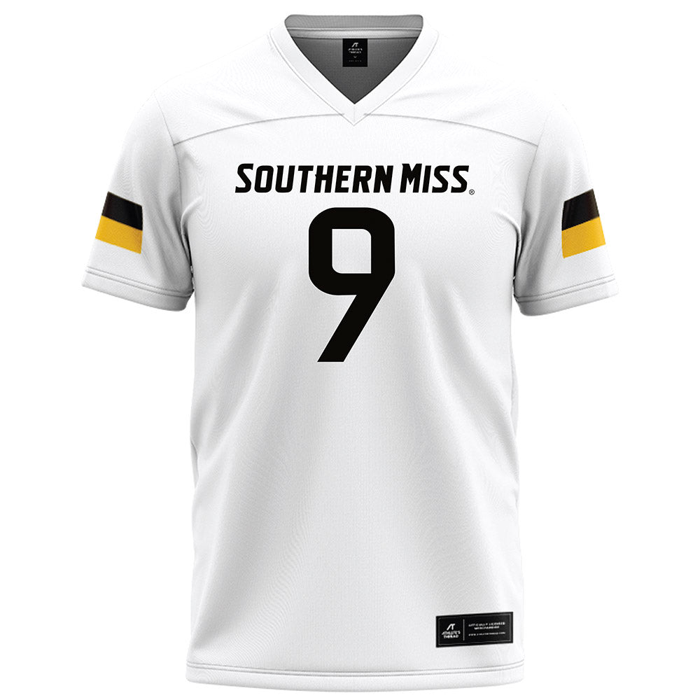 Southern Miss - NCAA Football : Jaylen Himes - White Football Jersey-0