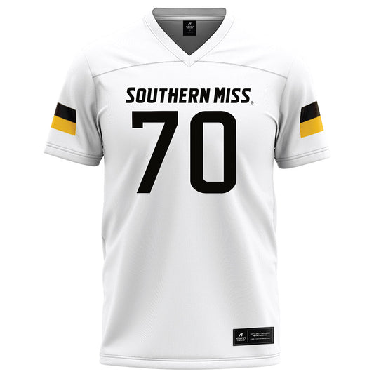 Southern Miss - NCAA Football : Christian Anderson - White Football Jersey-0