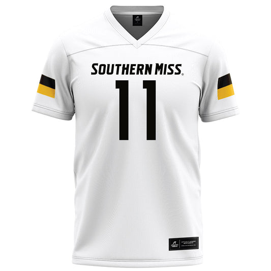 Southern Miss - NCAA Football : Jonathan Pennix - White Football Jersey-0
