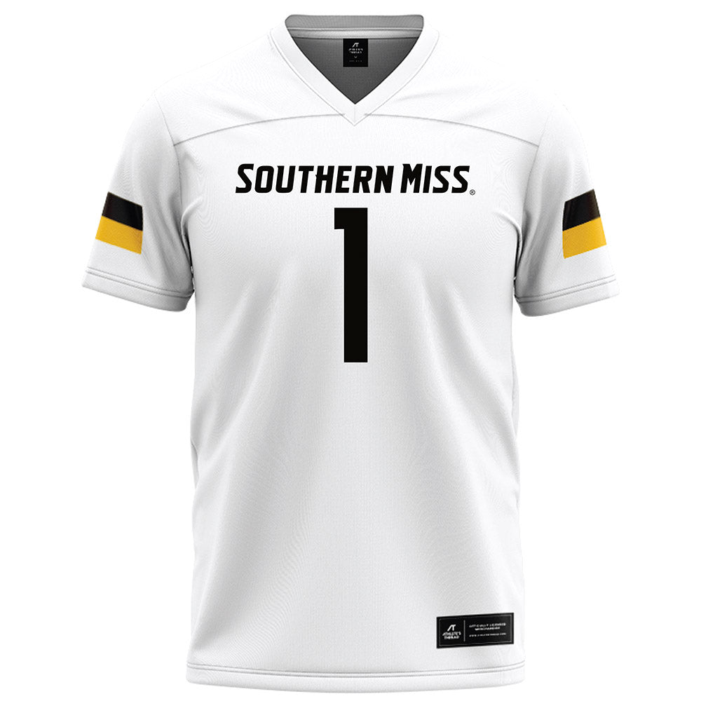 Southern Miss - NCAA Football : Champ Lewis - White Football Jersey-0