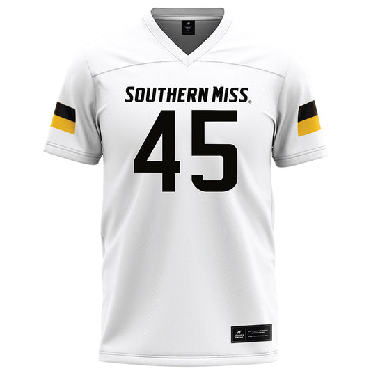 Southern Miss - NCAA Football : Caleb Bryant - White Football Jersey-0