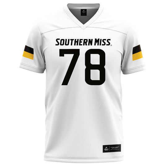 Southern Miss - NCAA Football : Dontae Lucas - White Football Jersey-0