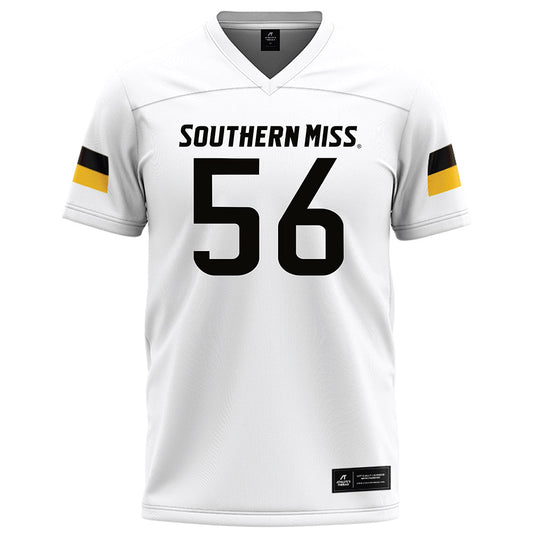 Southern Miss - NCAA Football : Greg Nunnery - White Football Jersey-0