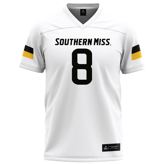 Southern Miss - NCAA Football : Bralon Brown - White Football Jersey-0