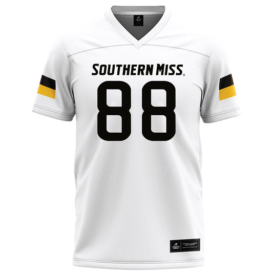 Southern Miss - NCAA Football : Jeremiah Beck - White Football Jersey-0
