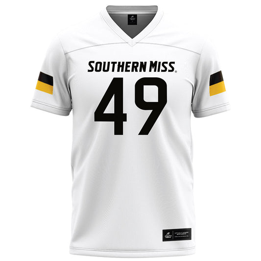 Southern Miss - NCAA Football : Bj Mitchell - White Football Jersey-0